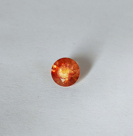 Sunset Orange With Schiller Oregon Sunstone