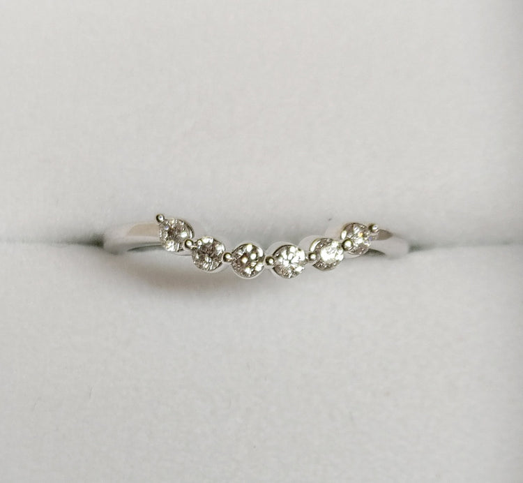 Round Lab Diamond Contour Band