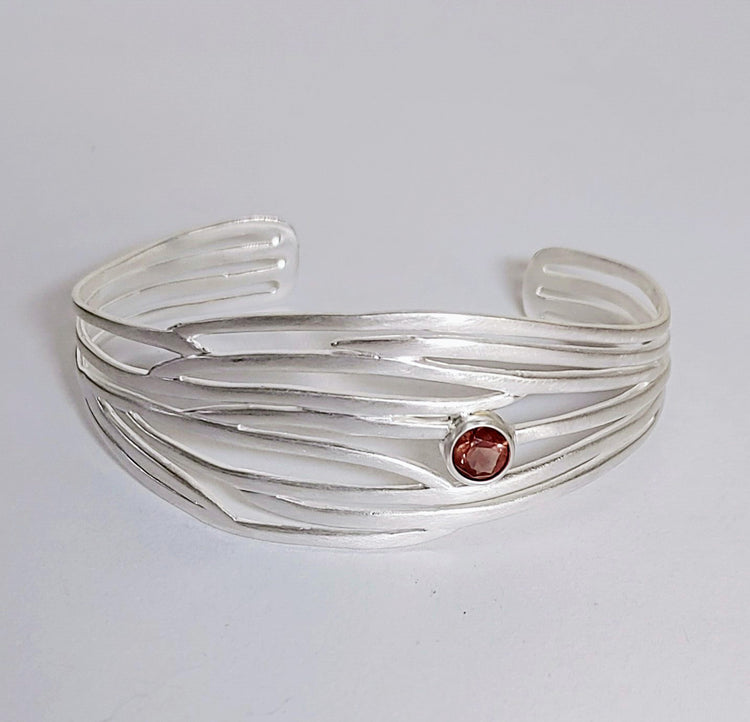 Oregon Sunstone Serene Bracelet Cuff