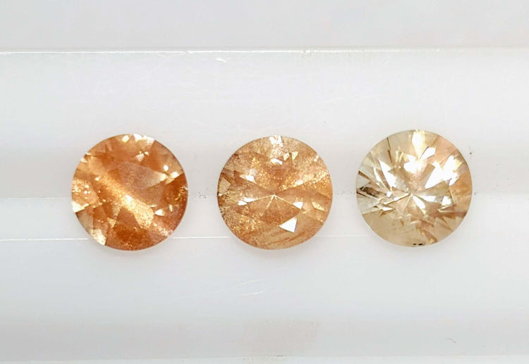 Graceful Oregon Sunstone Solitaire Ring