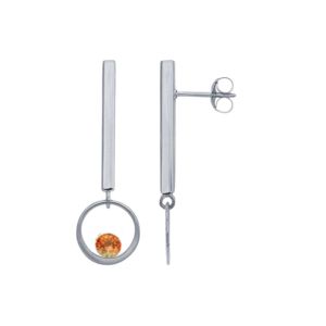 Sunstone Modern Dangle Earring