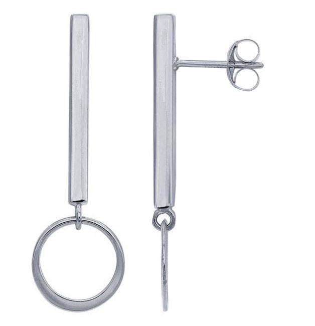 Sunstone Modern Dangle Earring