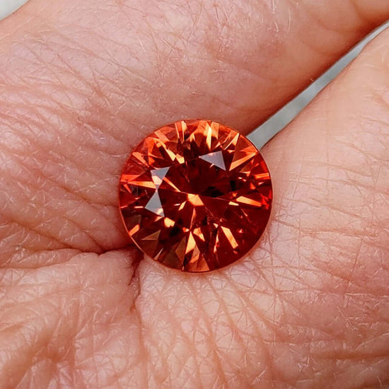 Gemstone Vivid Orange Oregon Sunstone 2 95 carats