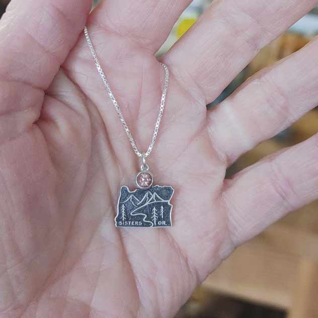 Charming Sisters Sterling Silver Sisters Charm Necklace Bracelet