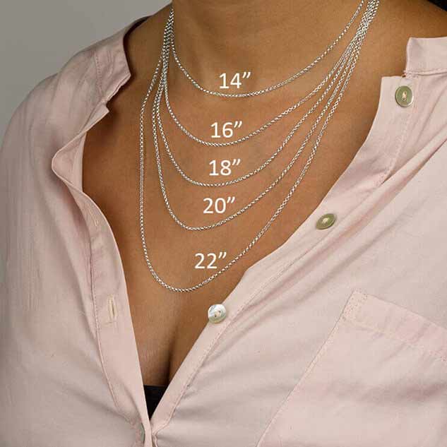 Sterling Silver Mountain Necklace