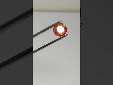 Oregon Sunstone of Sunset Orange Color