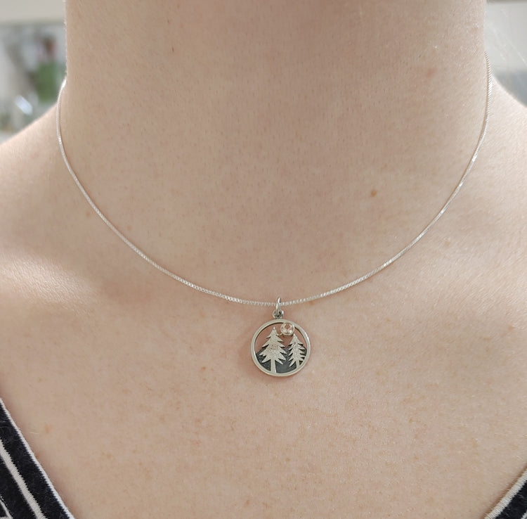 Two Pine Mountain Pendant