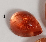 Rare Schiller Oregon Sunstone Cabochons