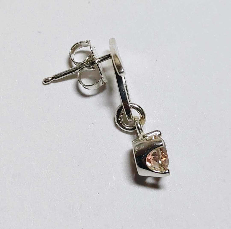 Sterling Silver "Twinleaf" Earring