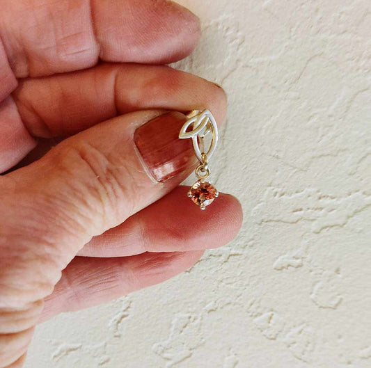 Sterling Silver "Twinleaf" Earring