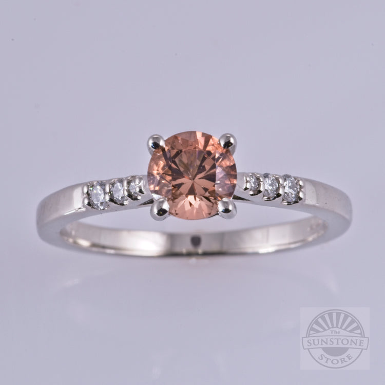Hearts Afire Engagement Ring - Set your lover's heart afire