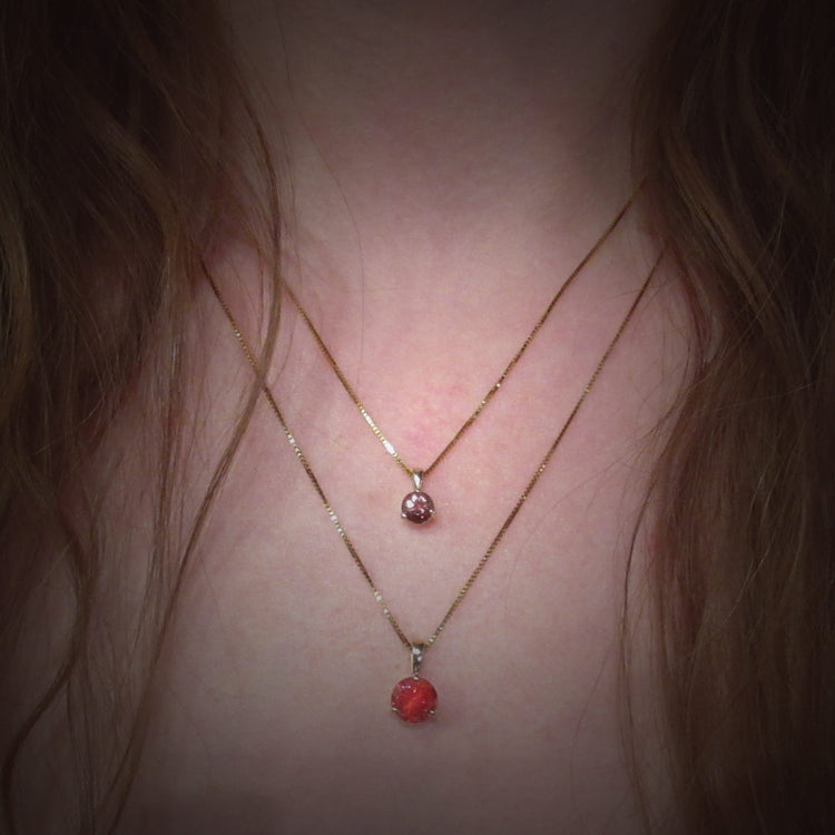 Trinity gold necklace