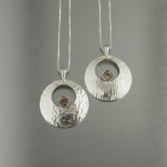 Galilean moon-sunstone necklace pendant