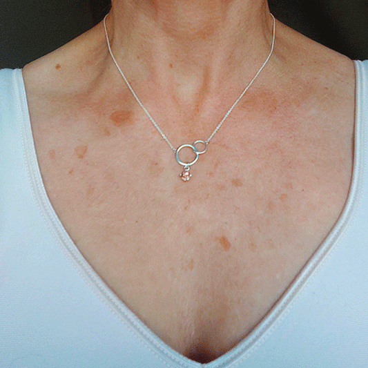Harmony Necklace with Oregon Sunstone