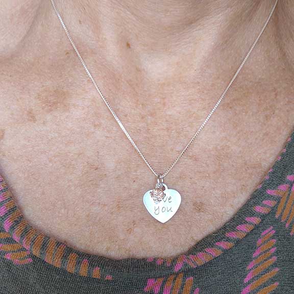 Silver Heart Necklace