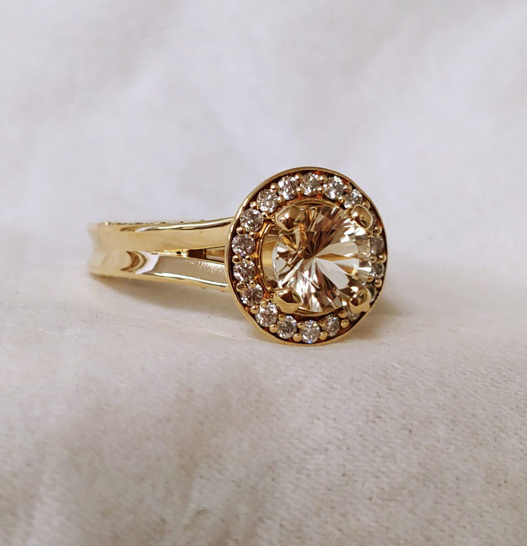Nothing Else Sunstone Halo Ring
