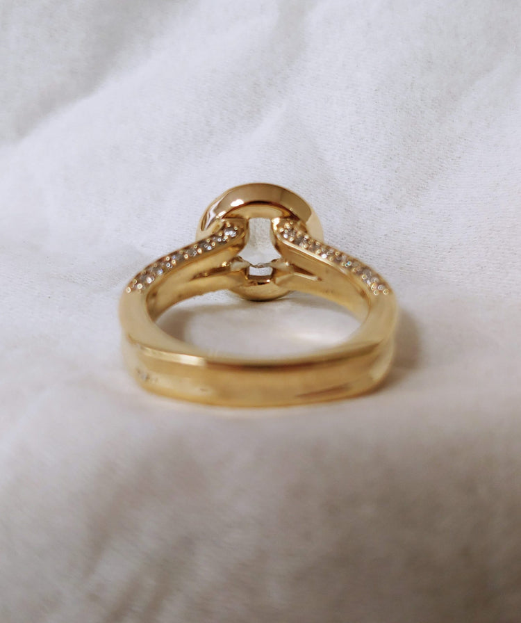 Nothing Else Sunstone Halo Ring
