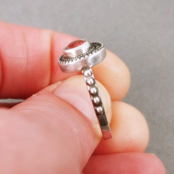 Oregon Sunstone Eclipse Ring