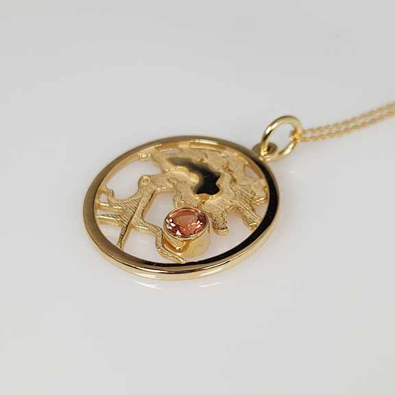 Solid Gold TREE OF LIFE-Necklace