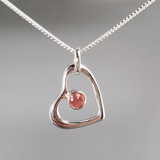 Sunstone True Heart Necklace