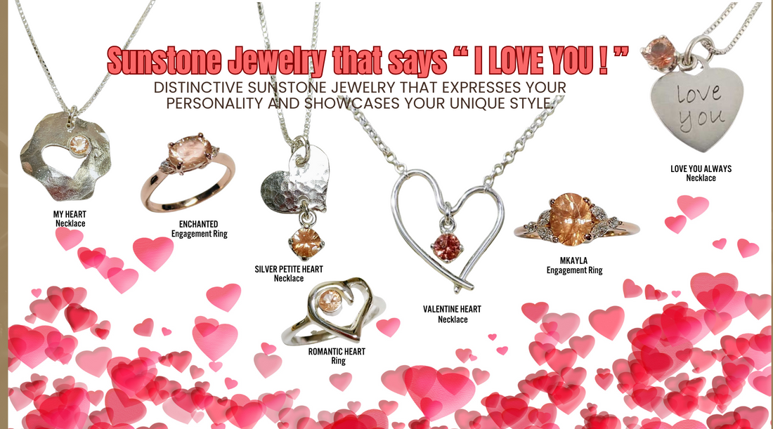 Surround yourself with Love and Oregon Sunstone!