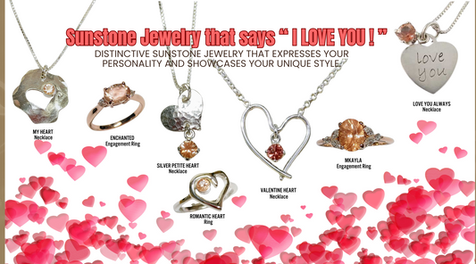 Surround yourself with Love and Oregon Sunstone!