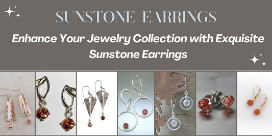 Enhance Your Jewelry Collection with Exquisite Sunstone Stud Earrings