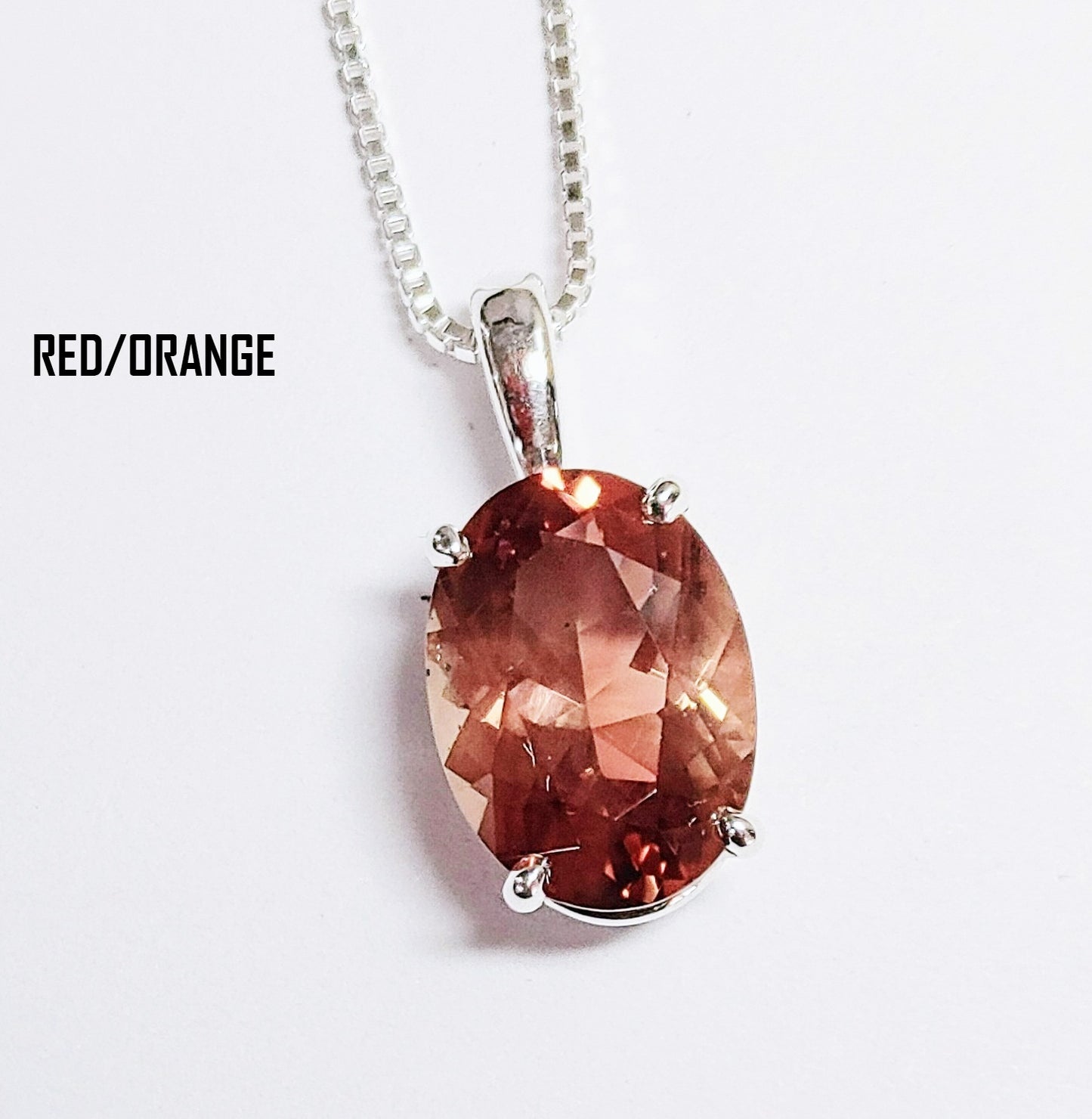 Sunstone Fall Color Necklace