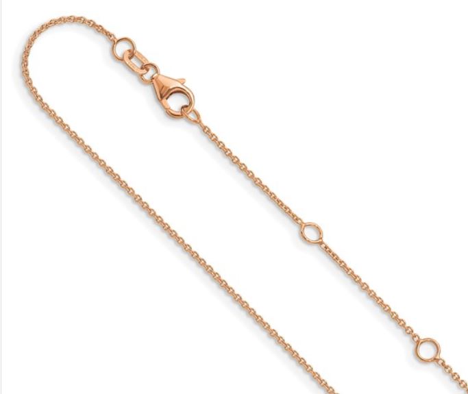 14K Gold Adjustable Chains