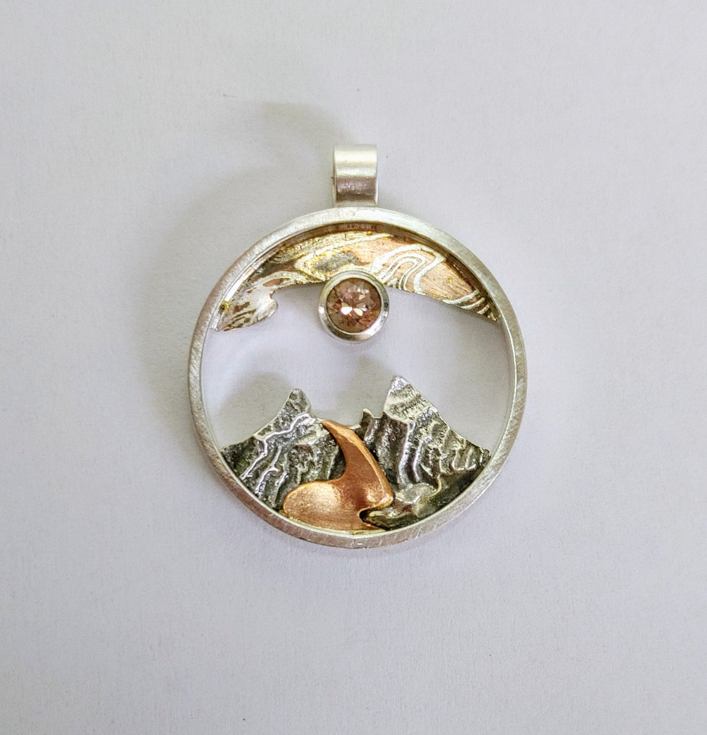 Oregon Mountain Pendant-Large Size