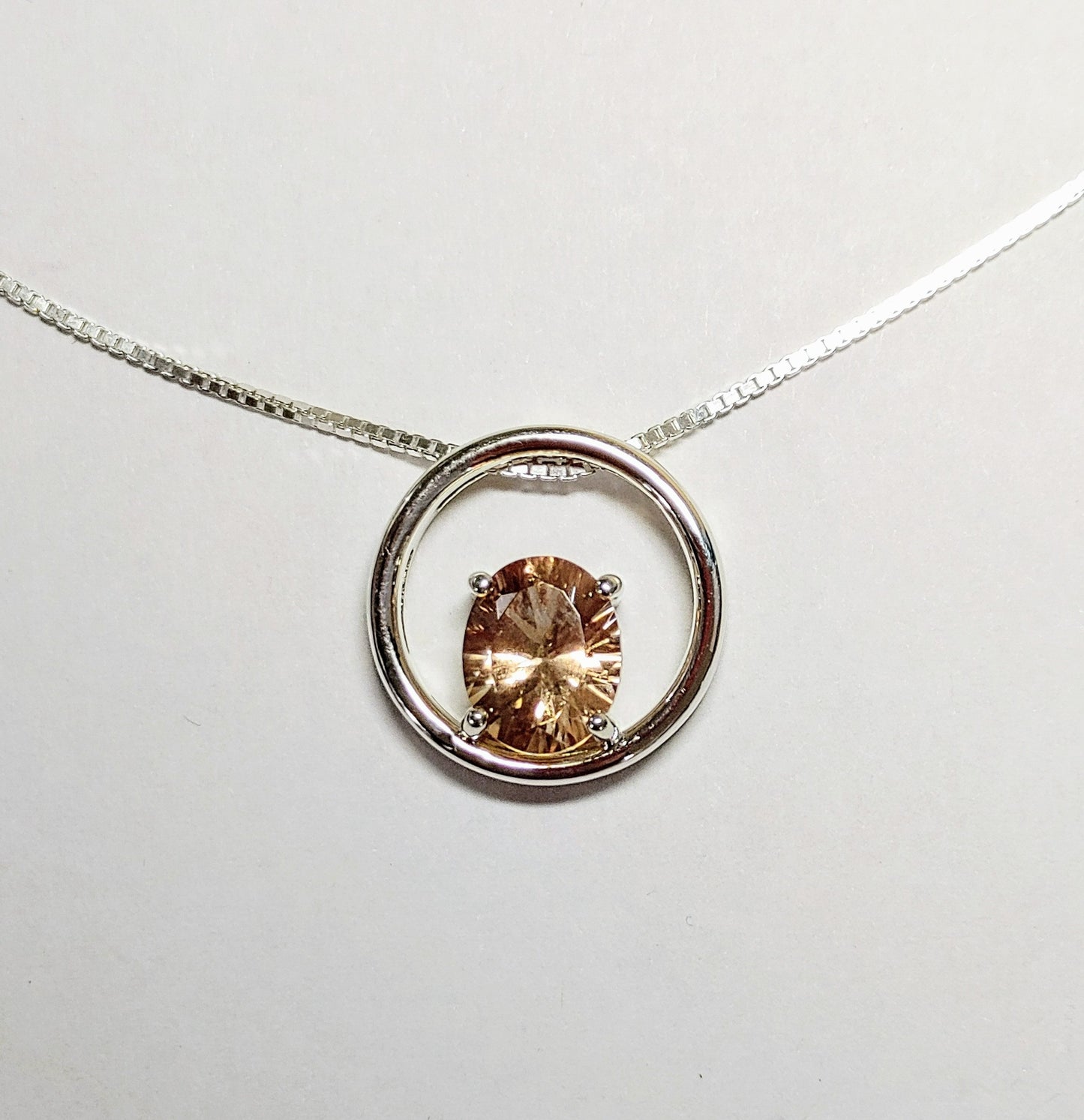 Sunstone Eclipse Necklace