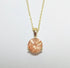 Trinity_peach_yellow_gold_necklace_pendant