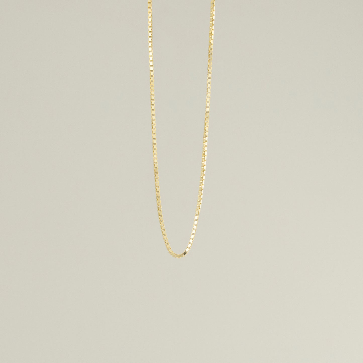 10k Gold Box Chains-Elegant & Durable