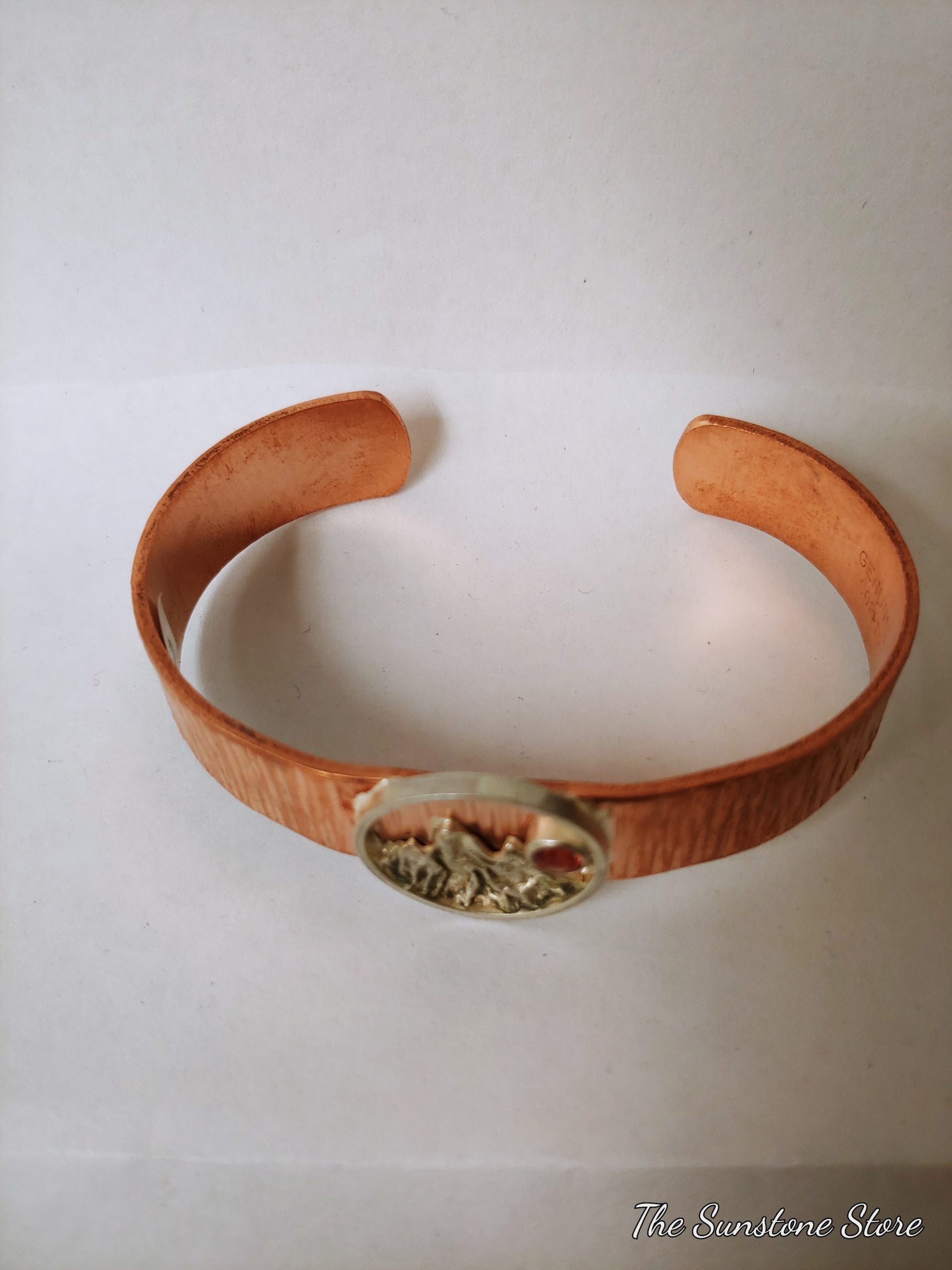 Full Circle Mountain Bracelet top view