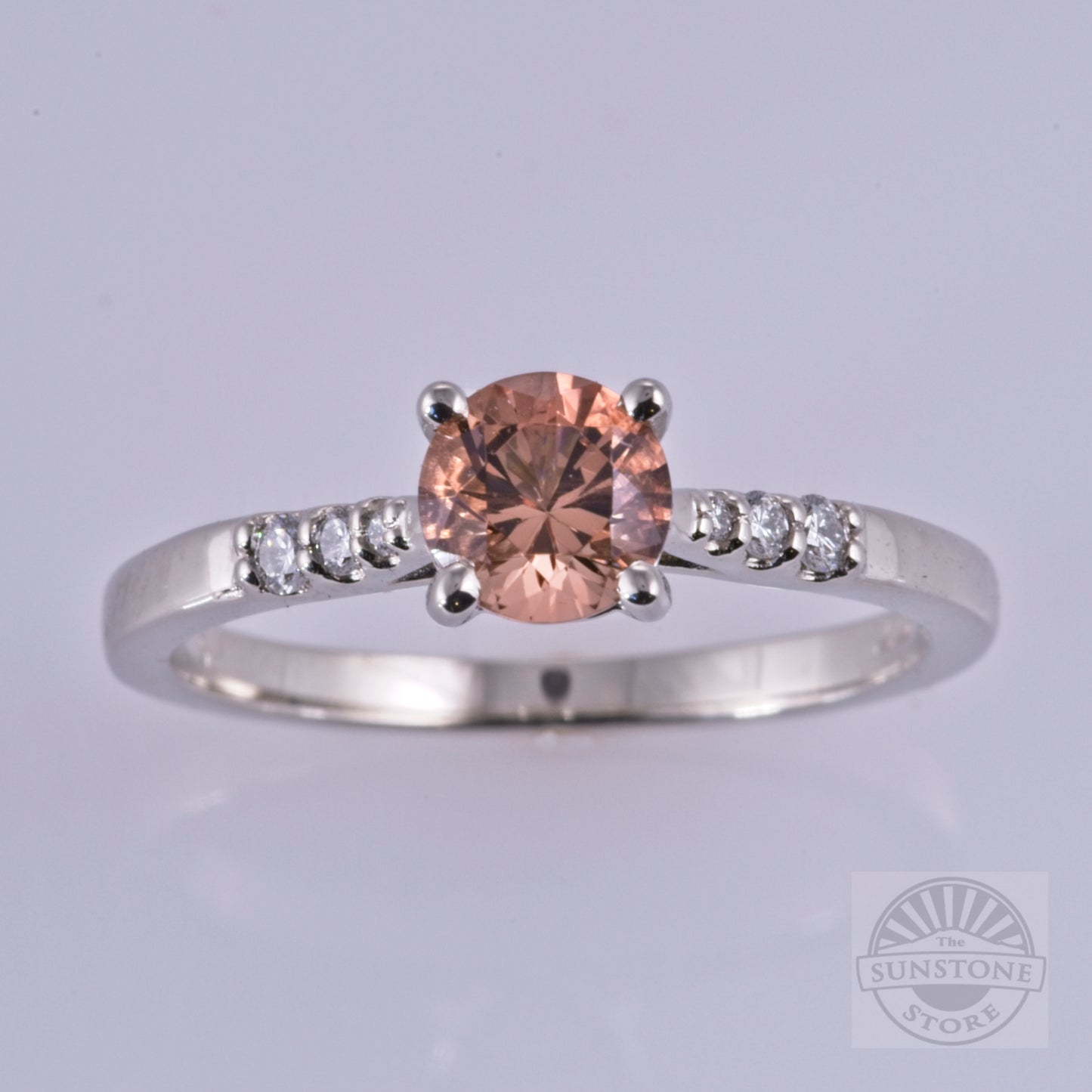 Hearts Afire Engagement Ring- Set your lover's heart afire