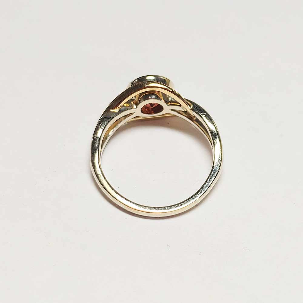 Ethereal Ring-14K Gold Sunstone Ring