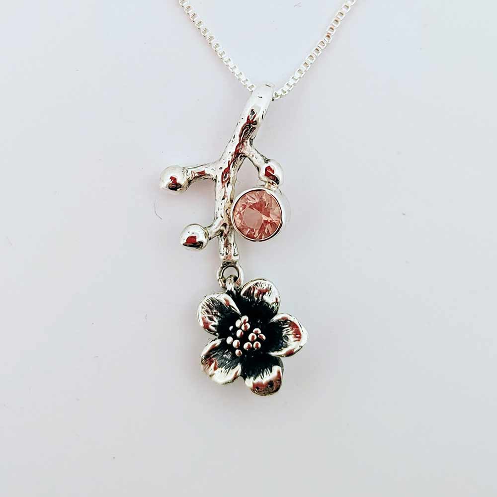 Sunstone Flower Power Necklace