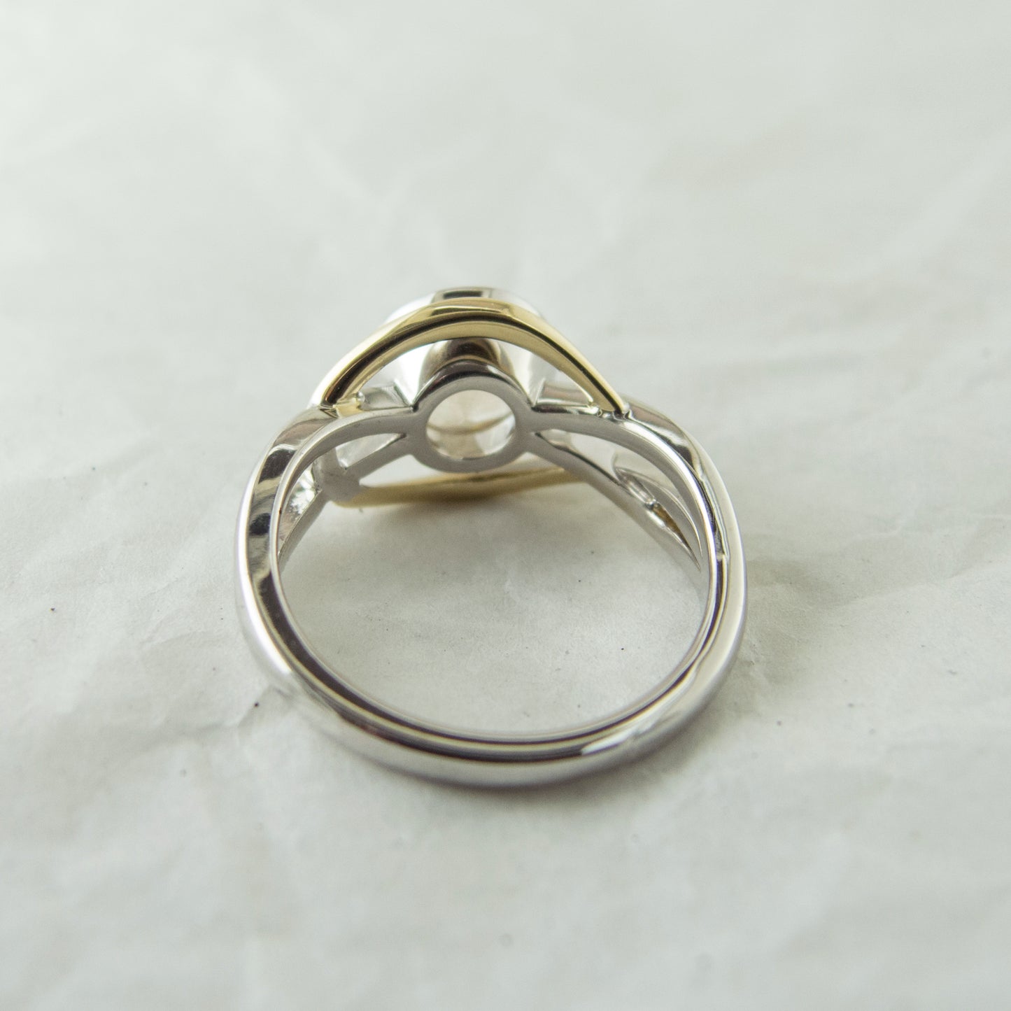 Ethereal Ring-14K Gold Sunstone Ring