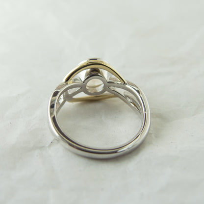 Ethereal Ring-14K Gold Sunstone Ring