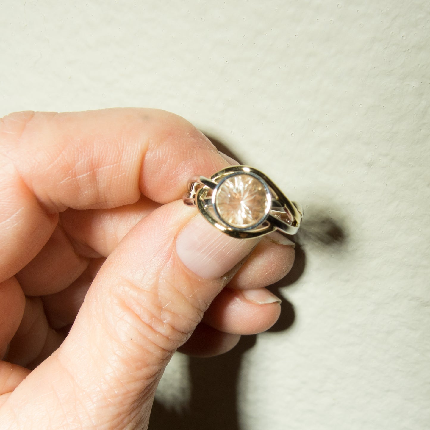 Ethereal Ring-14K Gold Sunstone Ring