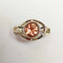 Ethereal Ring 14K Gold Custom Made Oregon Sunstone Ring