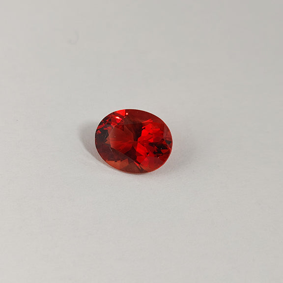 Oregon Sunstone Gem-Oval Red-Oval 2.20 cts.-10 x 8mm