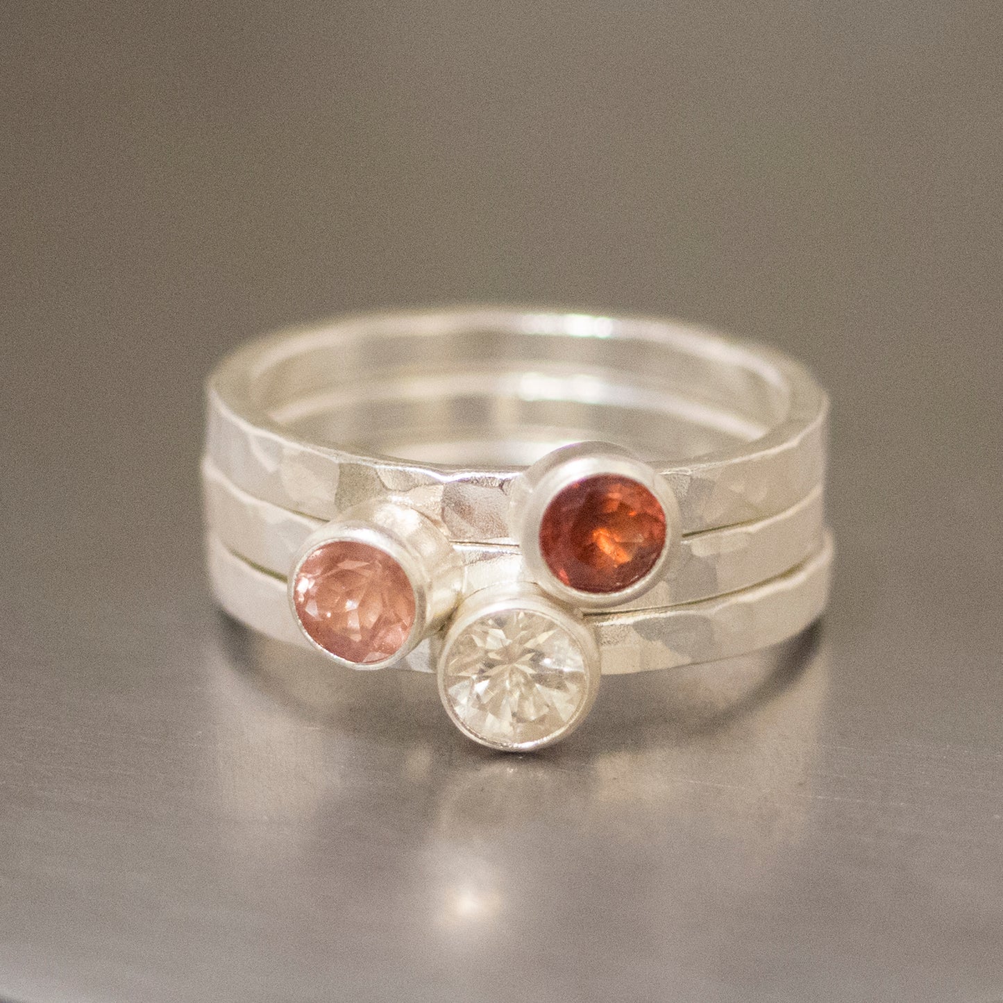 Sunstone Stacking Ring-Stack on the Sunstone!