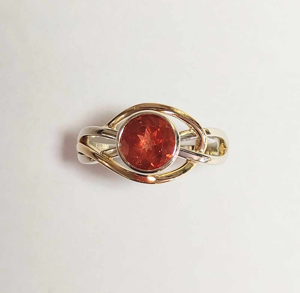 Ethereal Ring-14K Gold Sunstone Ring