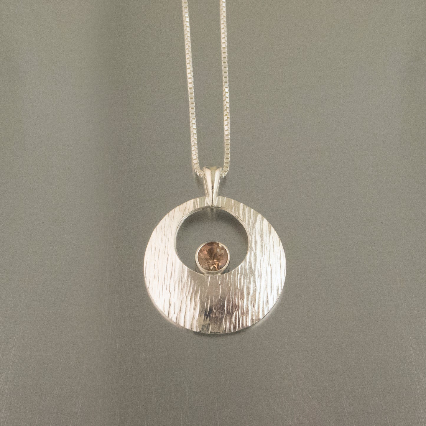 bark Galilean moon-sunstone necklace pendant 