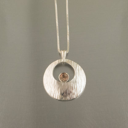 bark Galilean moon-sunstone necklace pendant 