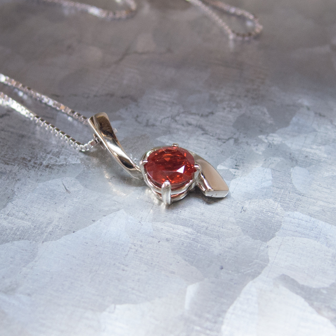 tranquility pendant white sunset